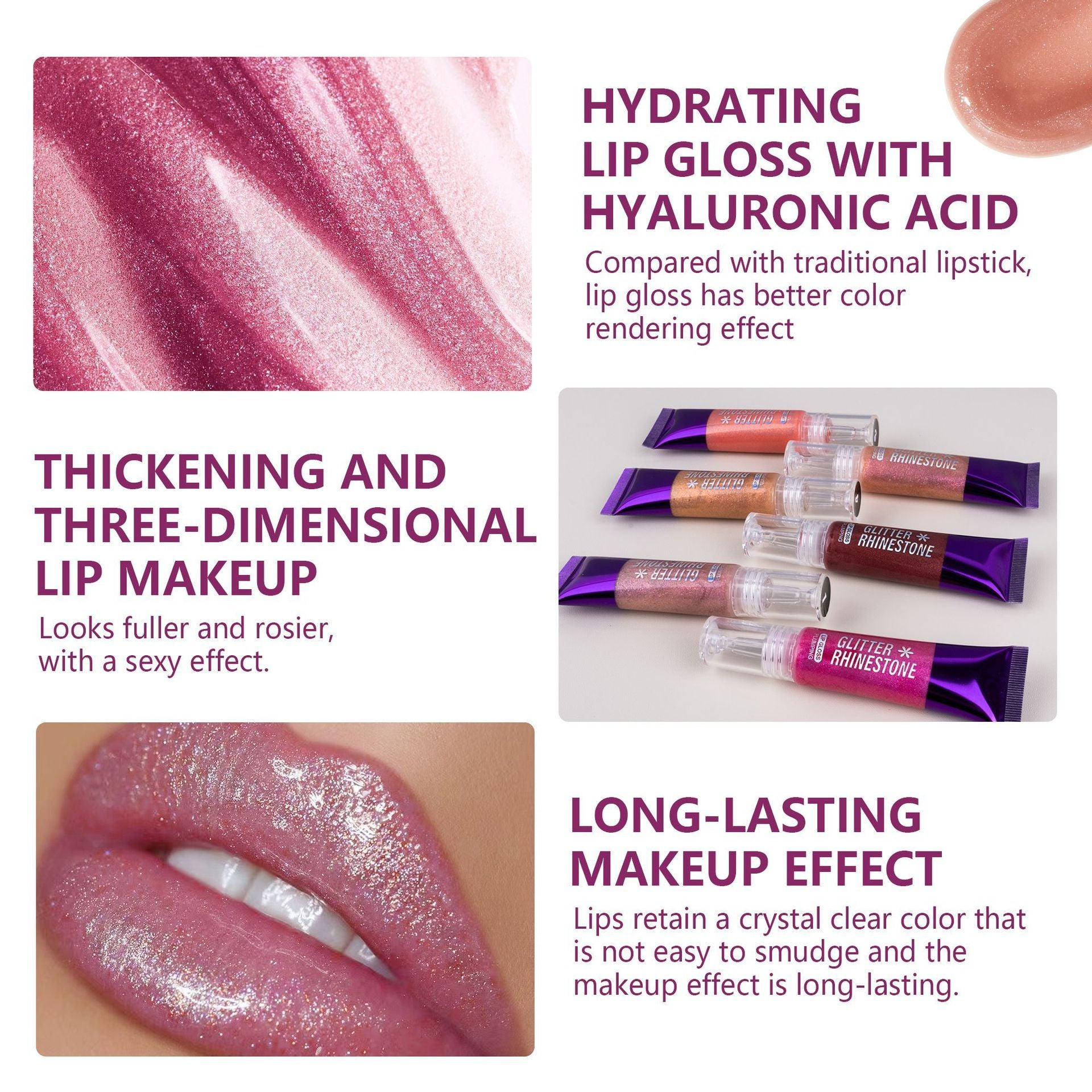 Hose Lip Gloss Lip Balm - Premium 0 from chiquetrends.com - Just $8! Shop now at chiquetrends.com