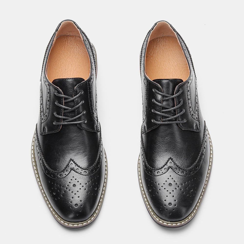 Classic Brogue Business Shoes - Premium 0 from chiquetrends.com - Just $107! Shop now at chiquetrends.com