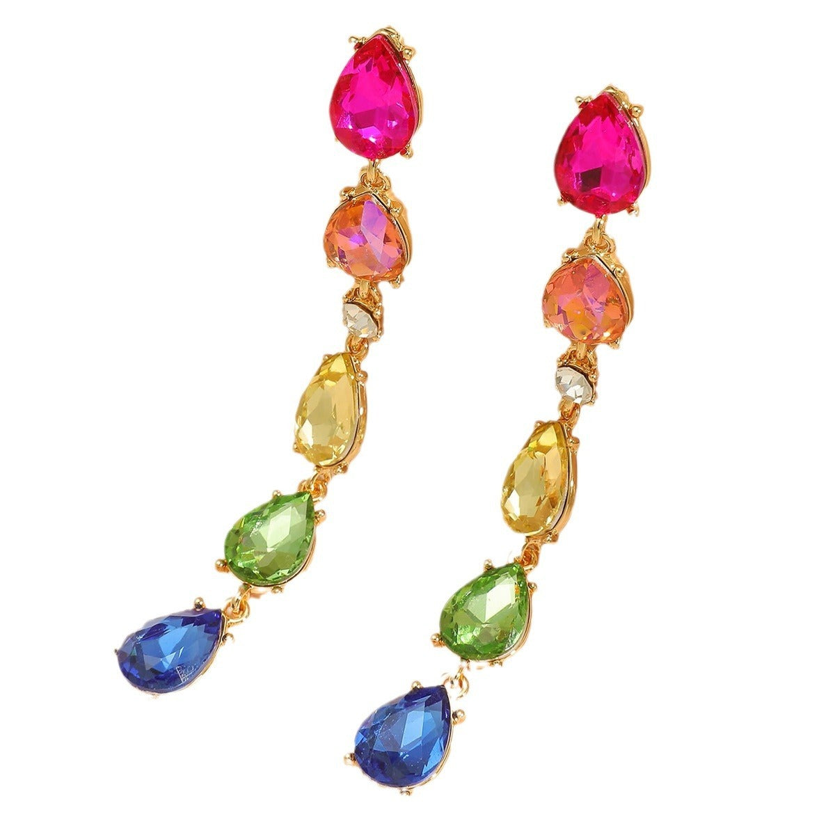 Colorful Diamond Crystal - Premium 0 from chiquetrends.com - Just $8! Shop now at chiquetrends.com