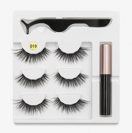 A Pair Of False Eyelashes With - Premium 0 from chiquetrends.com - Just $15! Shop now at chiquetrends.com