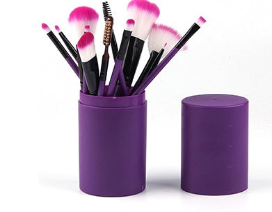 Makeup brush set 12 makeup - Premium 0 from chiquetrends.com - Just $16! Shop now at chiquetrends.com