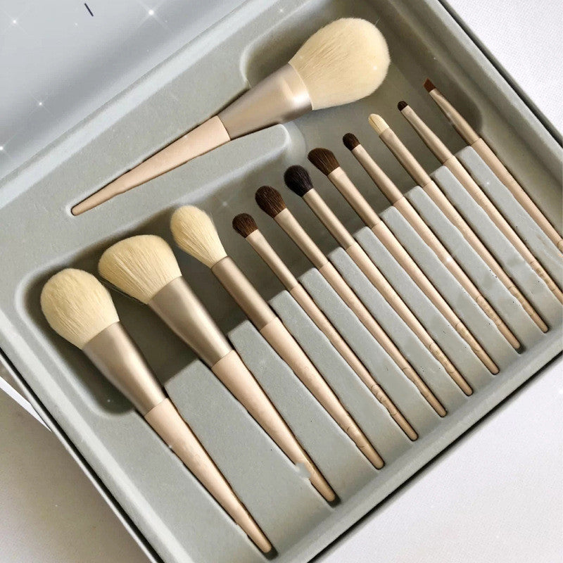 Set Of 12 Makeup Brushes - Premium 0 from chiquetrends.com - Just $28! Shop now at chiquetrends.com