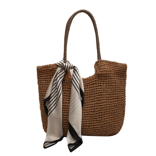 Casual Woven Bag Women's New - Premium 0 from chiquetrends.com - Just $58! Shop now at chiquetrends.com