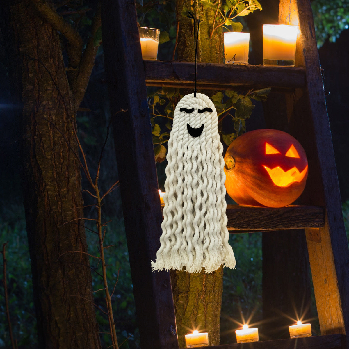 Halloween Ghost Hanging Decoration - Premium 0 from chiquetrends.com - Just $10.78! Shop now at chiquetrends.com