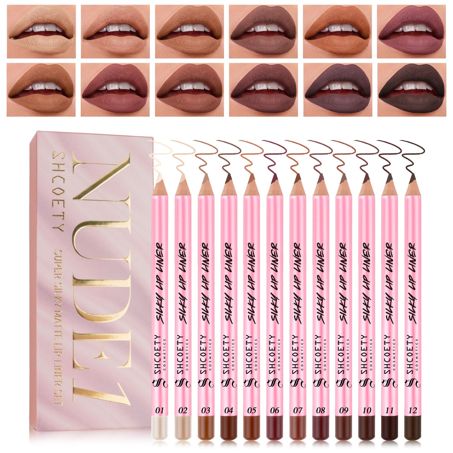 12 Color Matte Lipstick Lip - Premium 0 from chiquetrends.com - Just $13! Shop now at chiquetrends.com