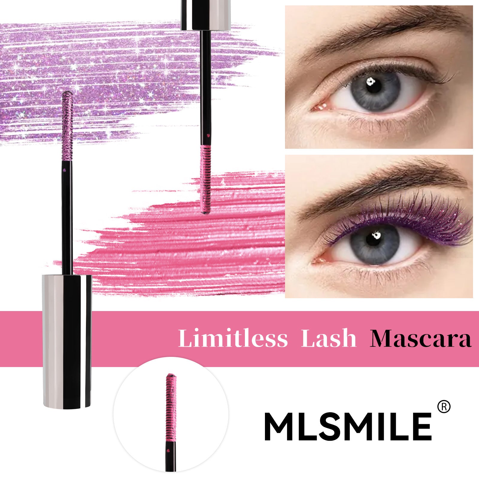 Color Mascara Pearlescent Thin - Premium 0 from chiquetrends.com - Just $8! Shop now at chiquetrends.com