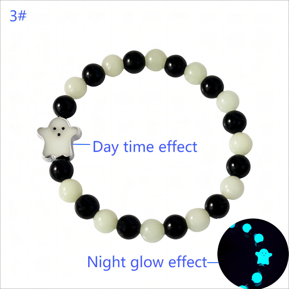 Day Of The Dead Luminous Bracelet - Premium 0 from chiquetrends.com - Just $8.21! Shop now at chiquetrends.com