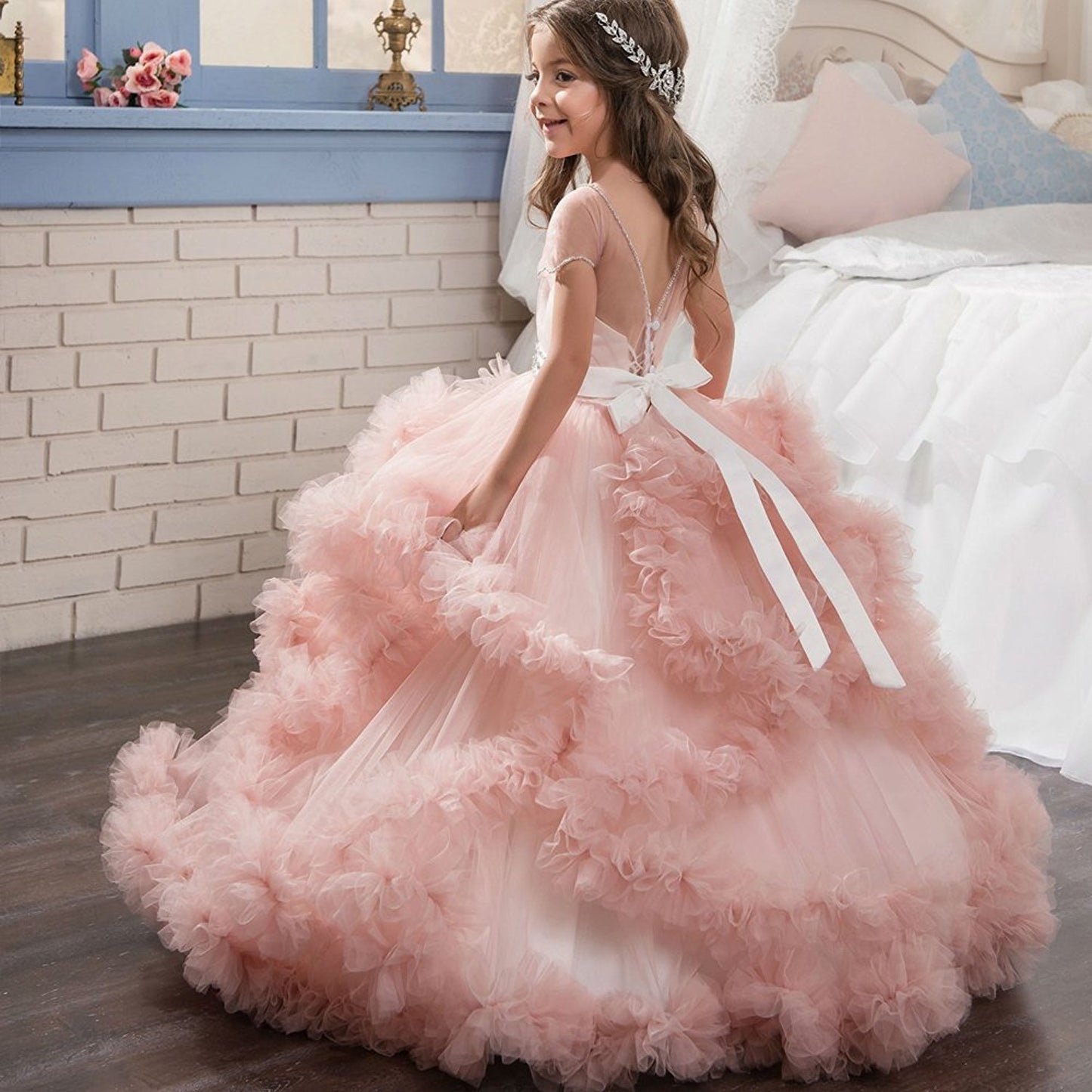 Children's Mop Long Princess - Premium 0 from chiquetrends.com - Just $166! Shop now at chiquetrends.com