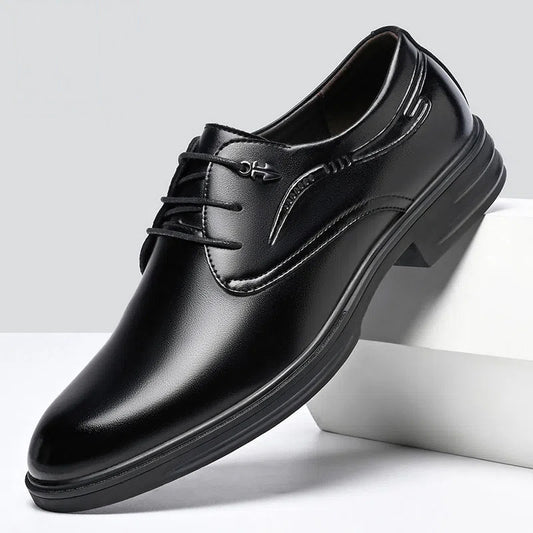 Men's Business Leather Shoes - Premium 0 from chiquetrends.com - Just $58! Shop now at chiquetrends.com