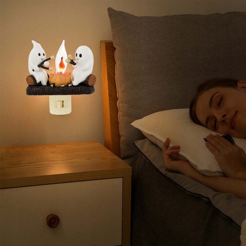 2024 Ghost Campfire Flickering - Premium 0 from chiquetrends.com - Just $32! Shop now at chiquetrends.com