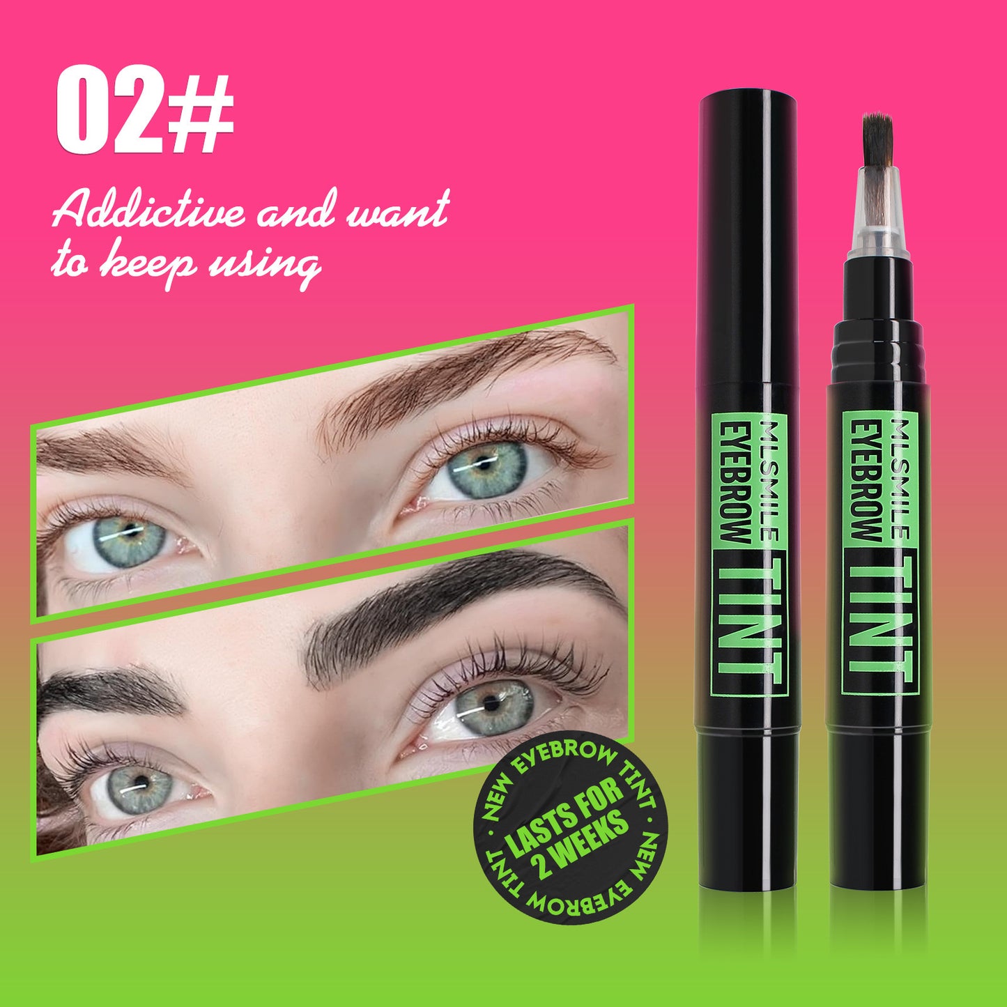 Makeup Eyebrow Tint Waterproof - Premium 0 from chiquetrends.com - Just $9! Shop now at chiquetrends.com