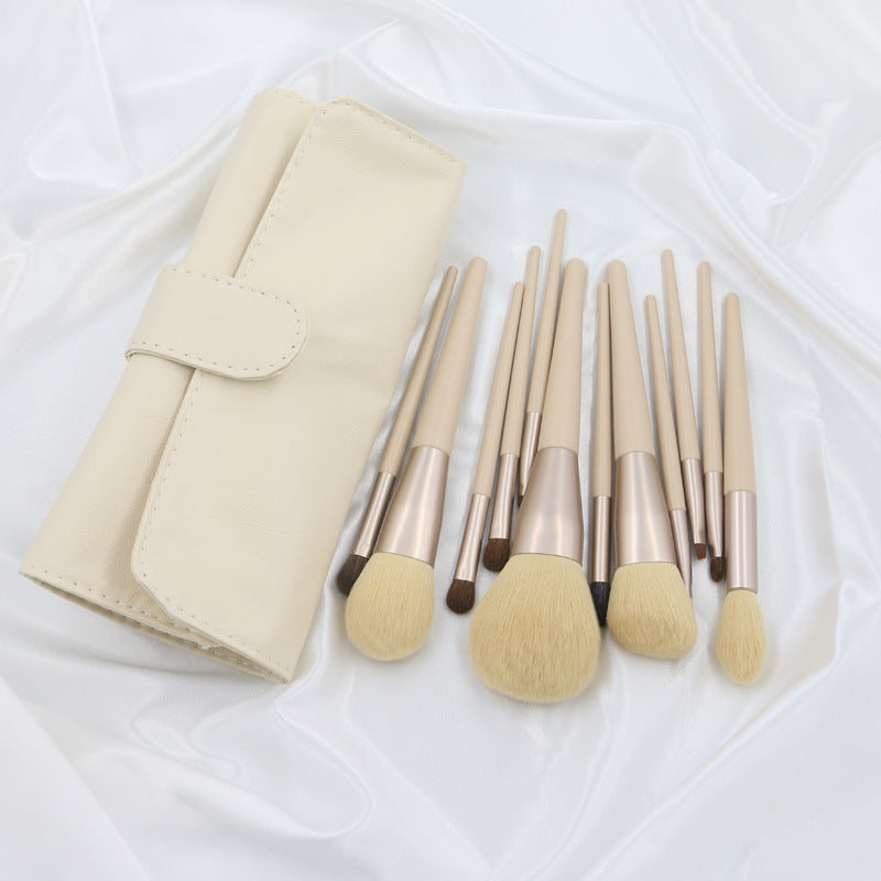 Set Of 12 Makeup Brushes - Premium 0 from chiquetrends.com - Just $28! Shop now at chiquetrends.com