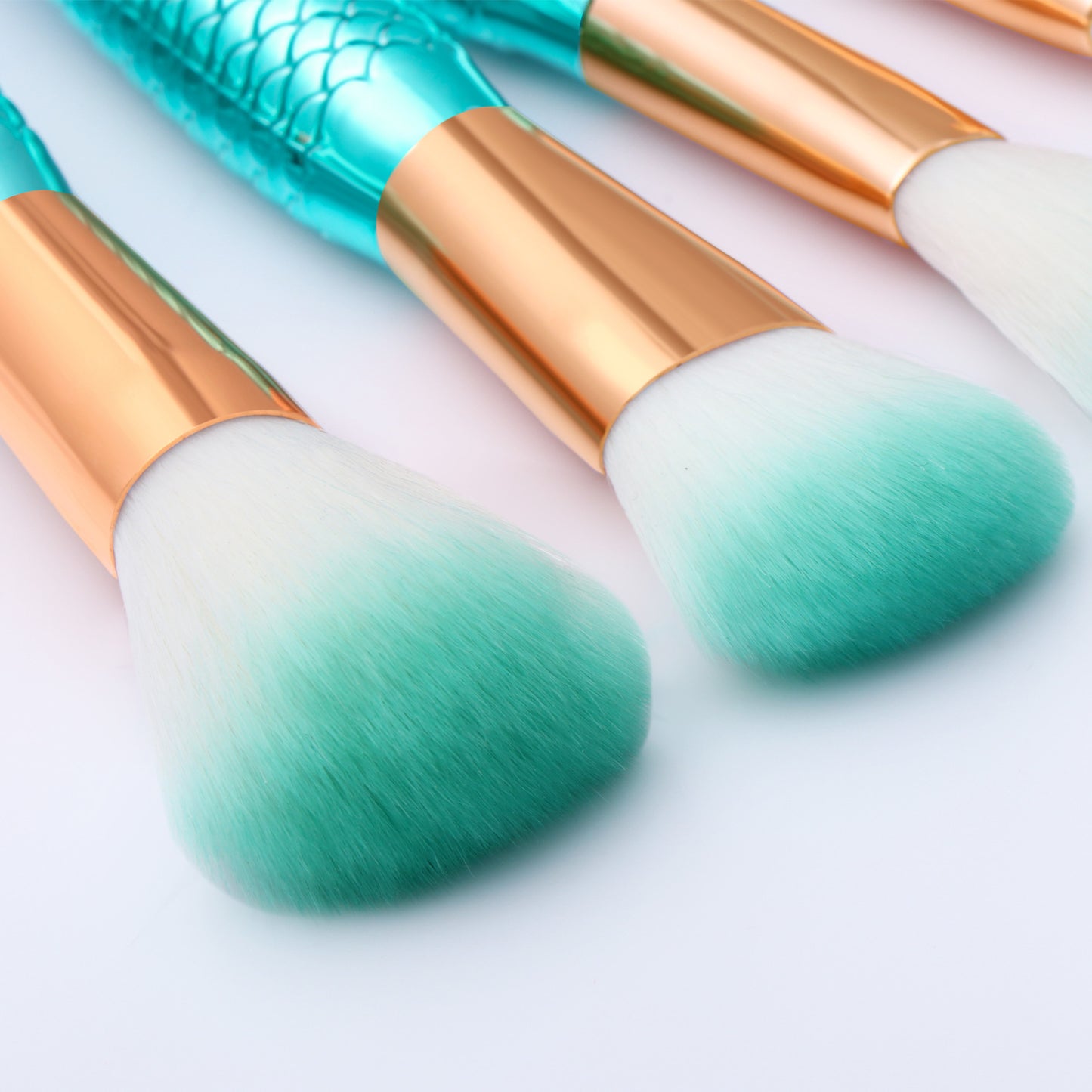 Mermaid Shaped Makeup Brushes - Premium 0 from chiquetrends.com - Just $36! Shop now at chiquetrends.com