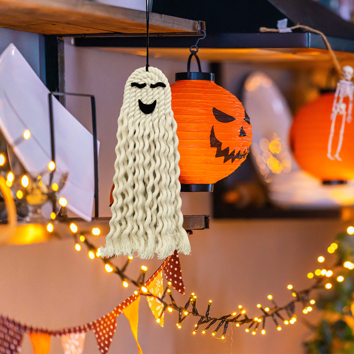 Halloween Ghost Hanging Decoration - Premium 0 from chiquetrends.com - Just $10.78! Shop now at chiquetrends.com