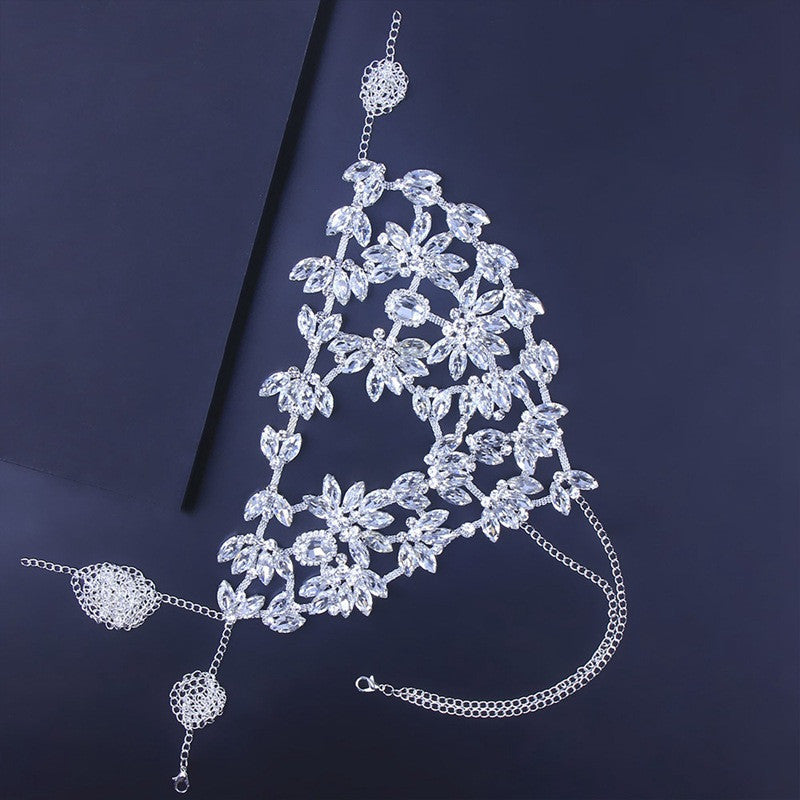 Exaggerated Fashion Rhinestone Mask - Premium 0 from chiquetrends.com - Just $84.50! Shop now at chiquetrends.com