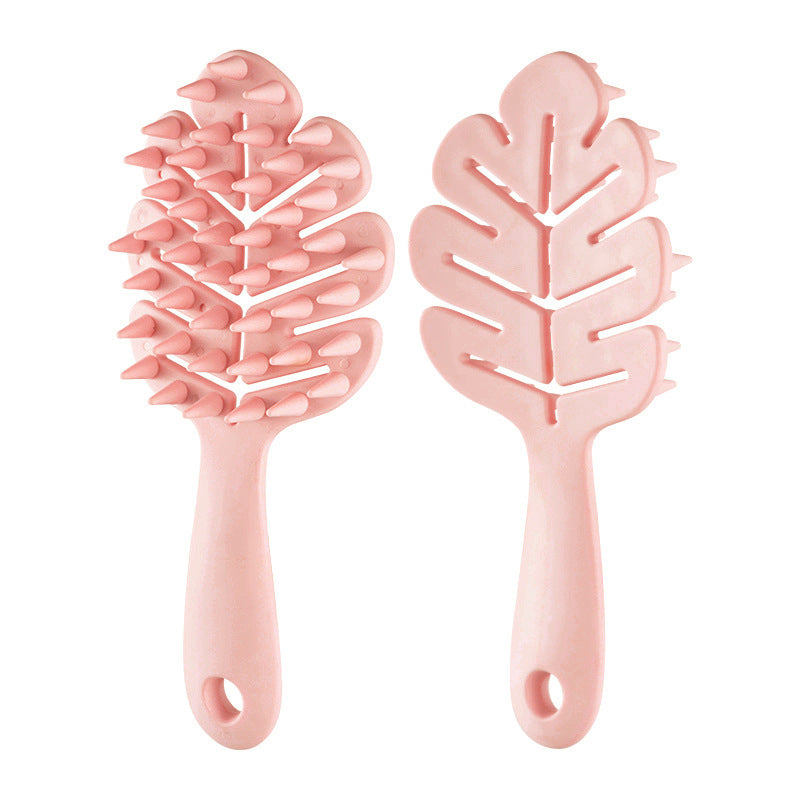 Leaves Shampoo Brush Hard - Premium 0 from chiquetrends.com - Just $7! Shop now at chiquetrends.com