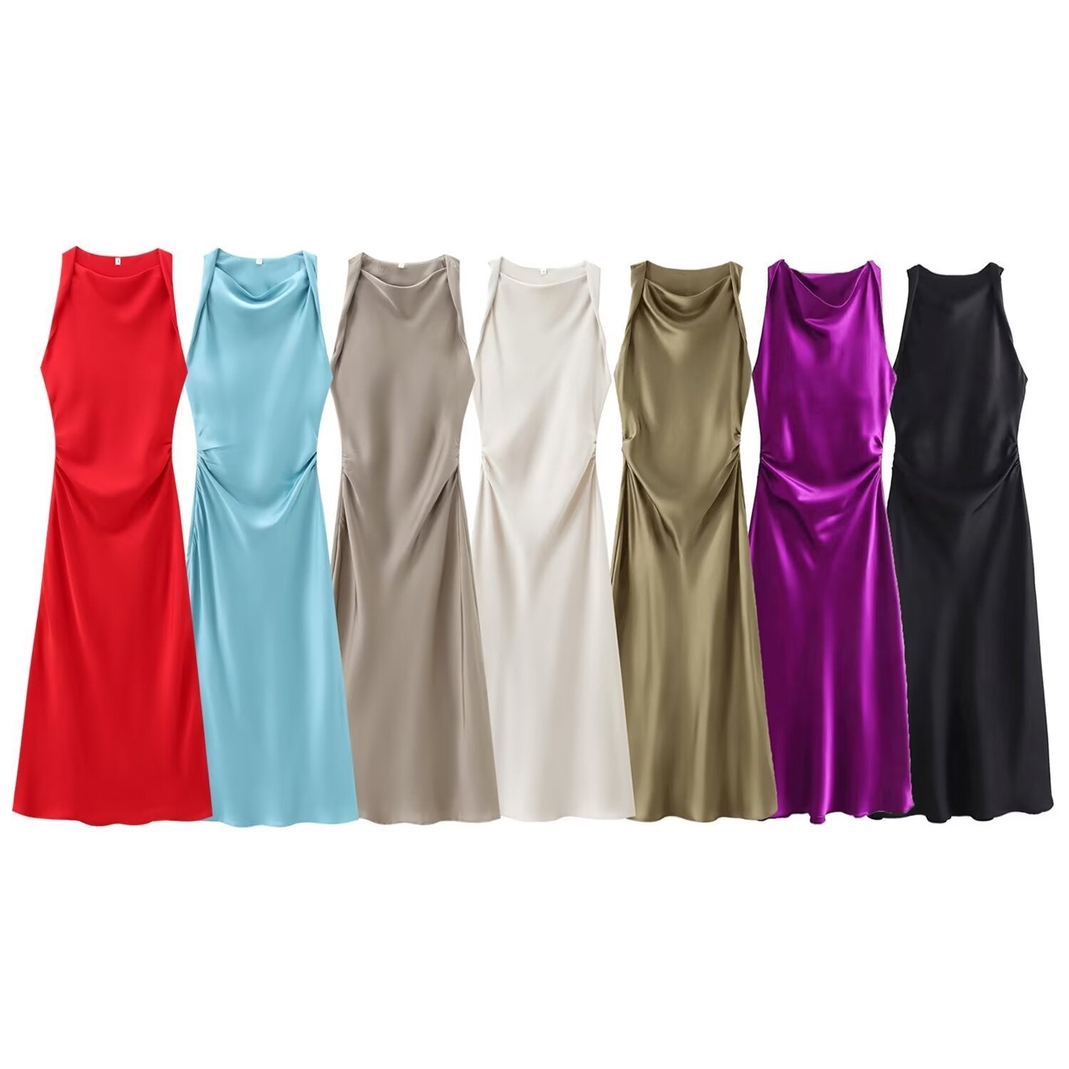 French Style Halter Dress - Premium 0 from chiquetrends.com - Just $32! Shop now at chiquetrends.com