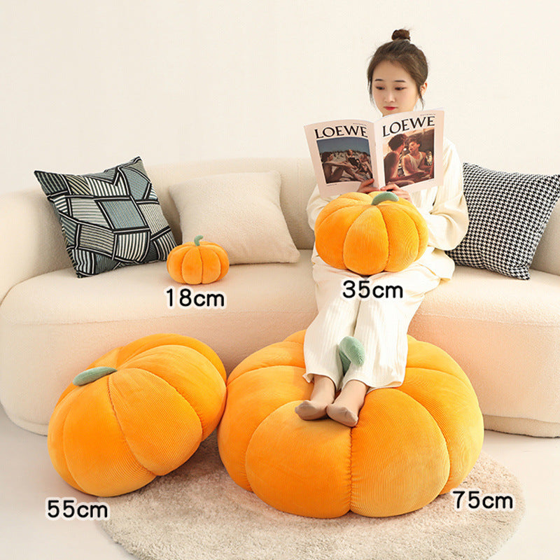 Colorful Pumpkin Pillow Halloween - Premium 0 from chiquetrends.com - Just $16.77! Shop now at chiquetrends.com