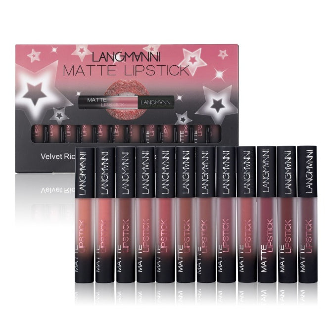 Matte Lipstick Waterproof - Premium 0 from chiquetrends.com - Just $43! Shop now at chiquetrends.com