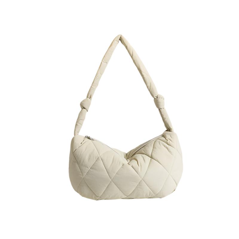 Down Cotton Dumpling Bag - Premium 0 from chiquetrends.com - Just $63! Shop now at chiquetrends.com