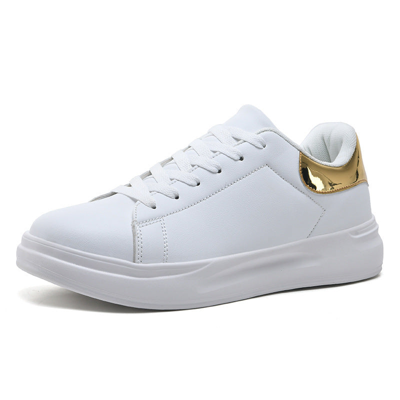 Large Size White Shoes Leather - Premium 0 from chiquetrends.com - Just $34! Shop now at chiquetrends.com