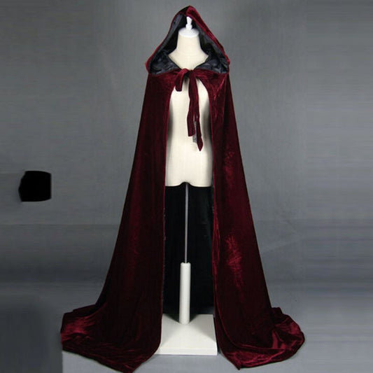 Double Layer Halloween Thick Cloak - Premium 0 from chiquetrends.com - Just $64.61! Shop now at chiquetrends.com