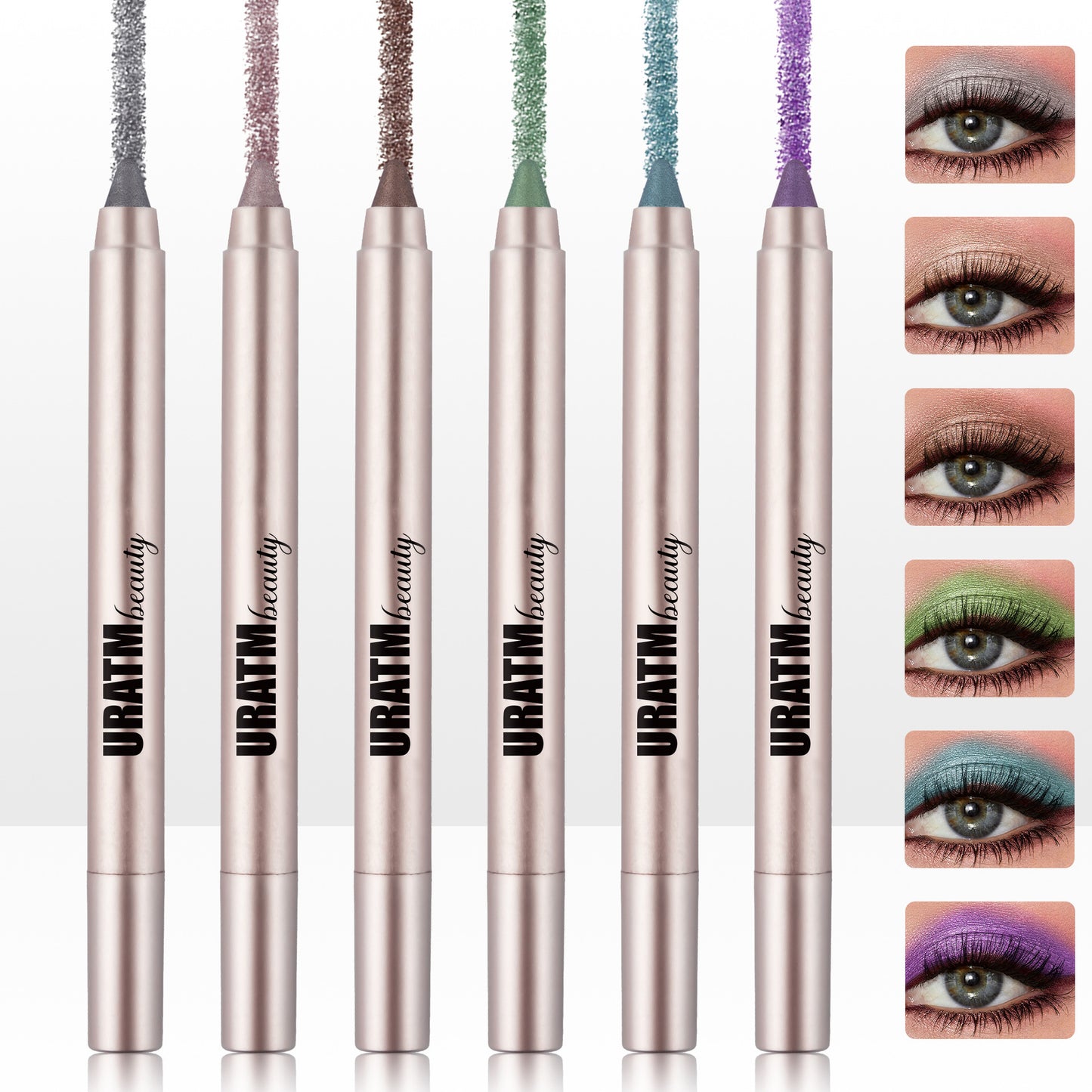 6-color Pearlescent Eyeliner - Premium 0 from chiquetrends.com - Just $14! Shop now at chiquetrends.com