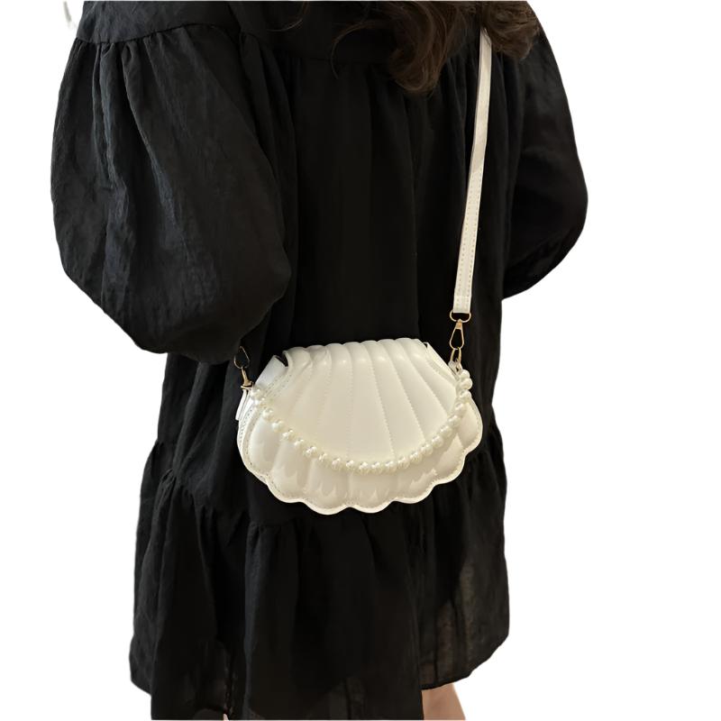 Shell Simple Messenger Bag - Premium 0 from chiquetrends.com - Just $43! Shop now at chiquetrends.com