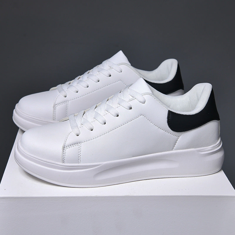 Large Size White Shoes Leather - Premium 0 from chiquetrends.com - Just $34! Shop now at chiquetrends.com