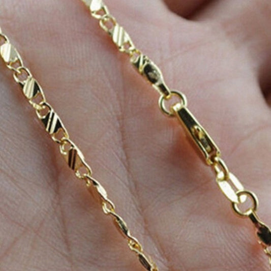 16-30 Inch Gold Plated 2mm - Premium 0 from chiquetrends.com - Just $5! Shop now at chiquetrends.com