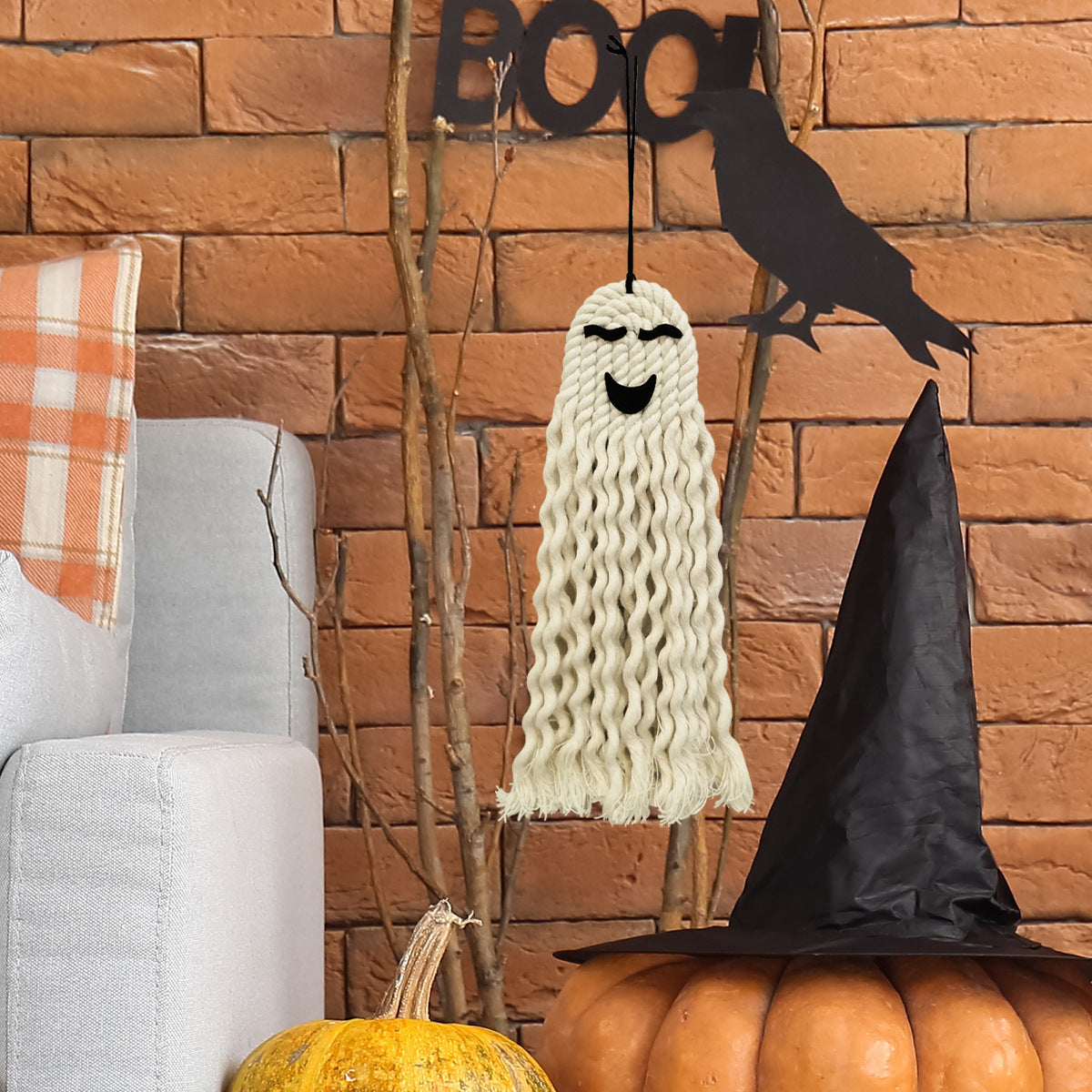 Halloween Ghost Hanging Decoration - Premium 0 from chiquetrends.com - Just $10.78! Shop now at chiquetrends.com