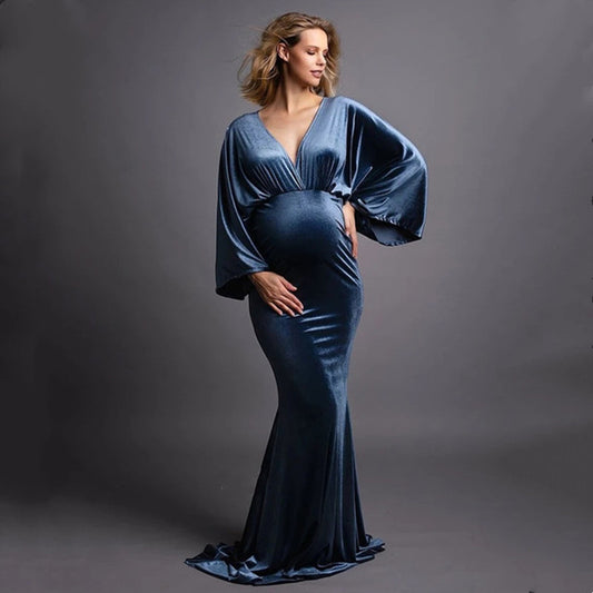 Women's Velvet Boho Maternity - Premium  from chiquetrends.com - Just $122! Shop now at chiquetrends.com