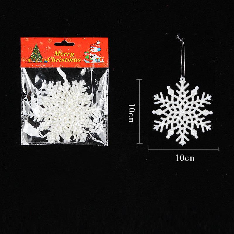 Plastic White Snowflake String - Premium 0 from chiquetrends.com - Just $10! Shop now at chiquetrends.com