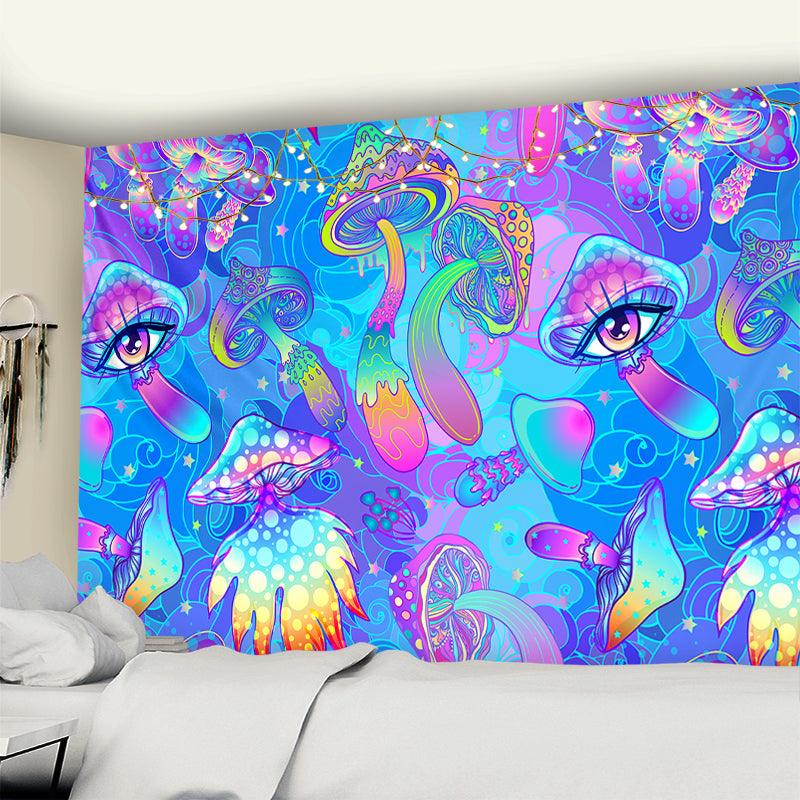 Dream Mushroom Psychedelic Rug - Premium 0 from chiquetrends.com - Just $15! Shop now at chiquetrends.com