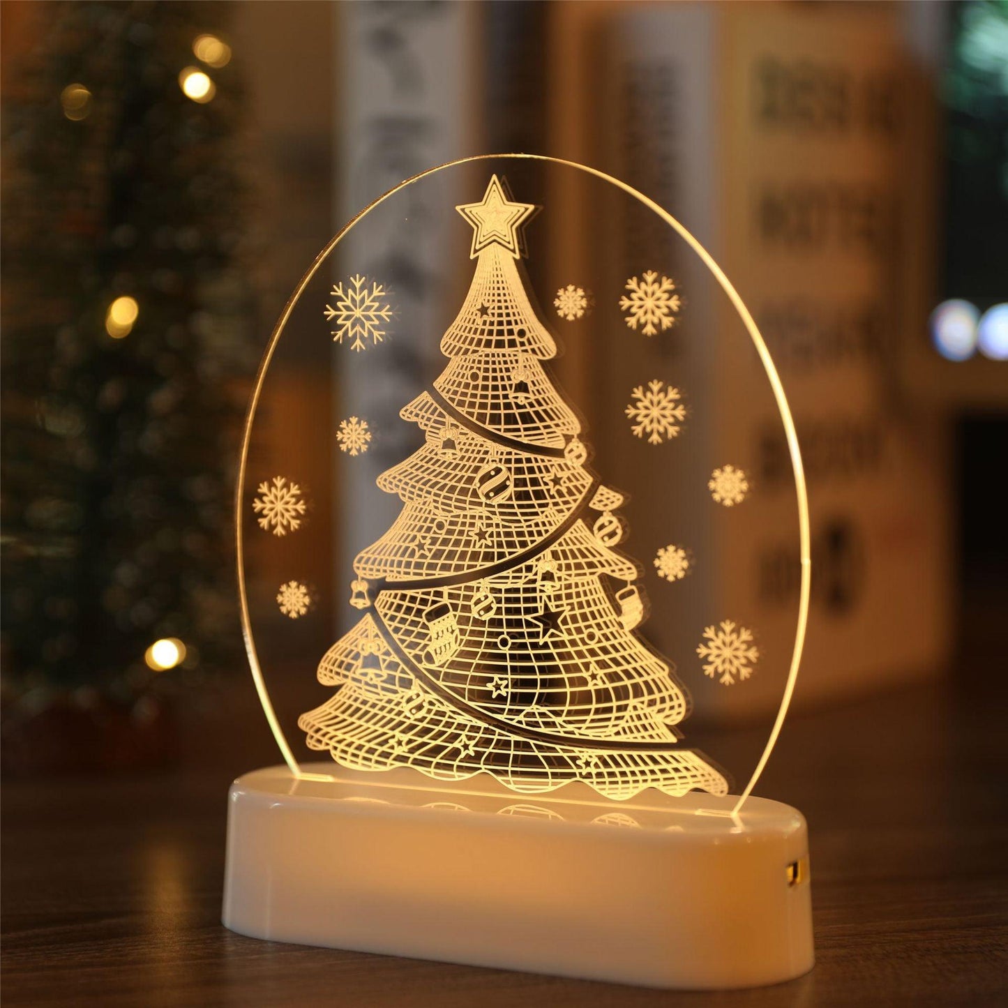 Christmas Bedside Night Light - Premium 0 from chiquetrends.com - Just $14! Shop now at chiquetrends.com