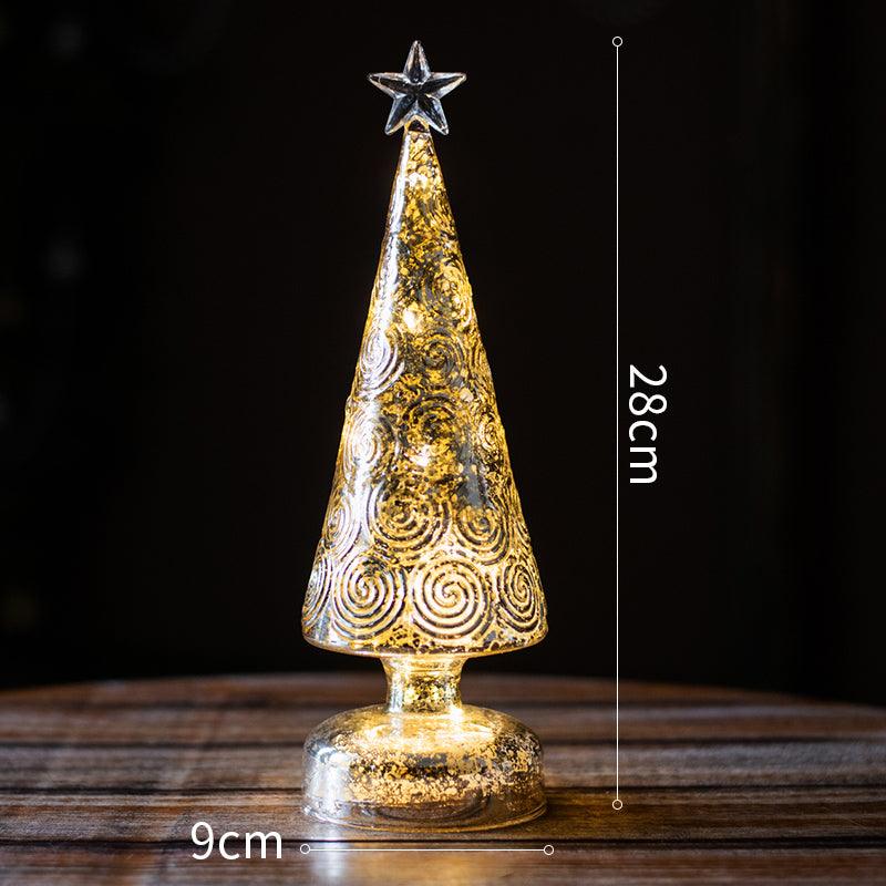 Glass Christmas Tree - Premium 0 from chiquetrends.com - Just $33! Shop now at chiquetrends.com