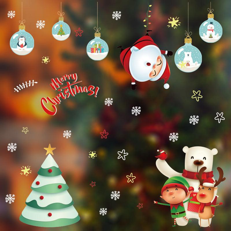 Christmas glass stickers | - Premium 0 from chiquetrends.com - Just $11! Shop now at chiquetrends.com