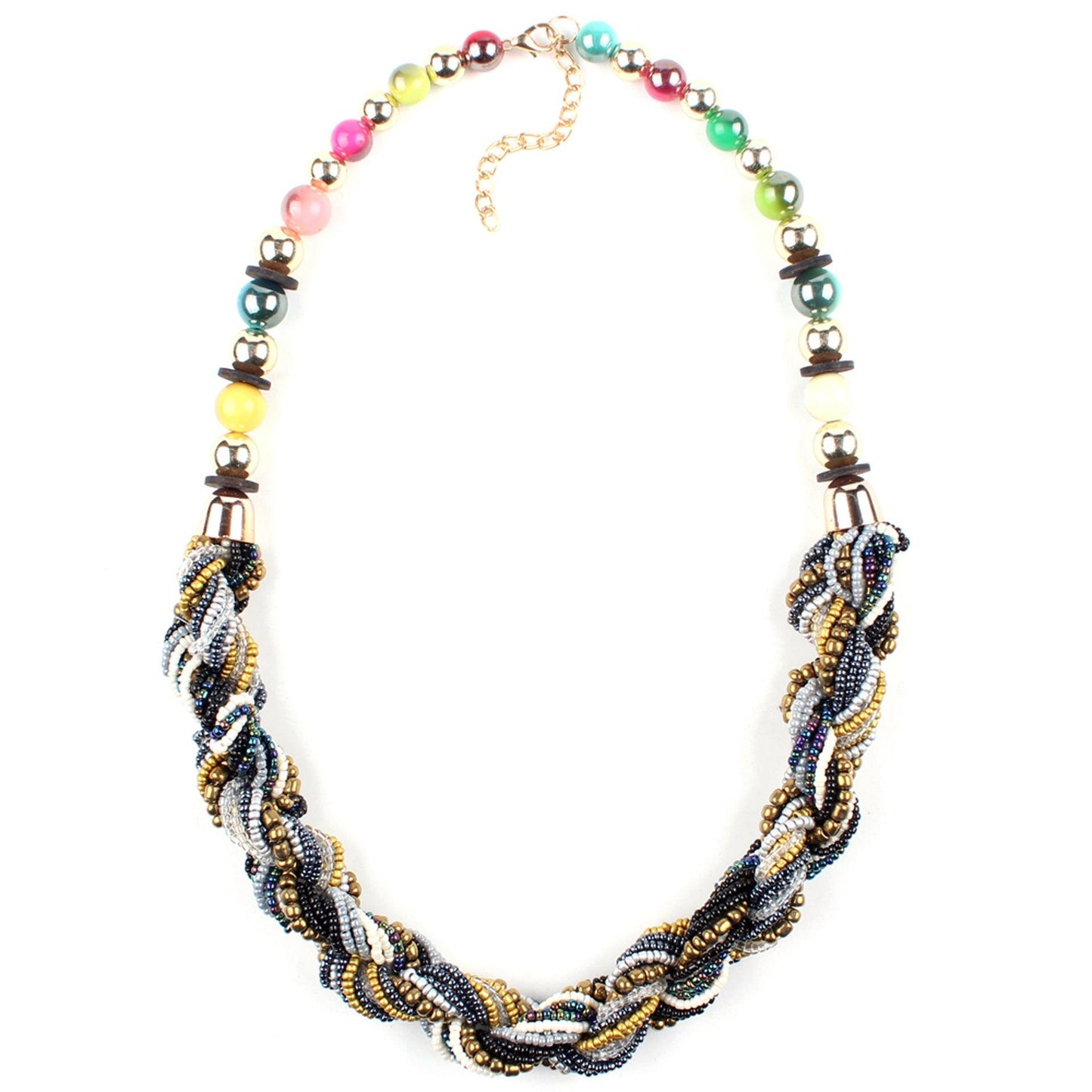 Bohemian Necklace Multicolor - Premium 0 from chiquetrends.com - Just $19! Shop now at chiquetrends.com