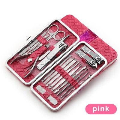 Nail manicure tool kit combo - Premium 0 from chiquetrends.com - Just $16! Shop now at chiquetrends.com