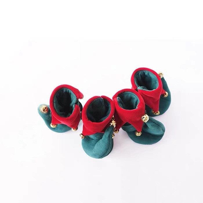 Dog shoes christmas | Chique - Premium 0 from chiquetrends.com - Just $44! Shop now at chiquetrends.com