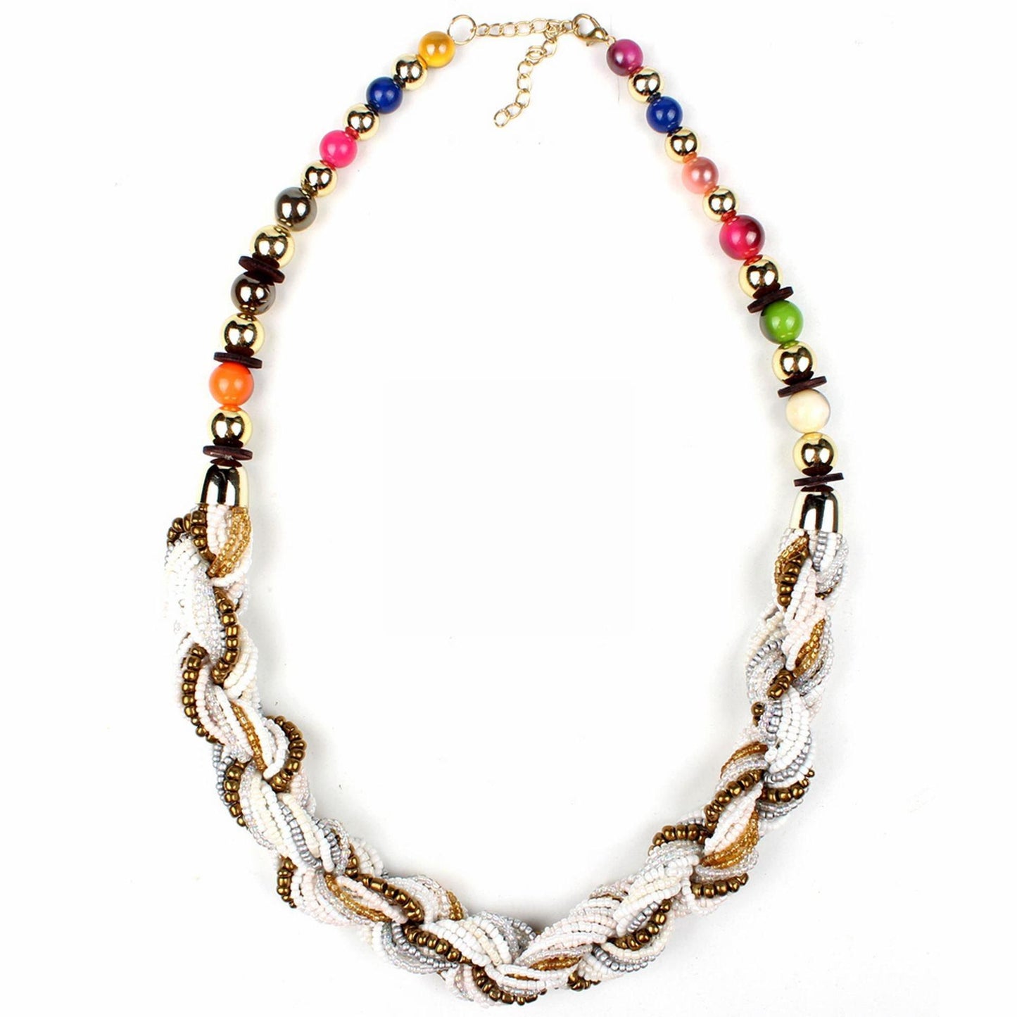 Bohemian Necklace Multicolor - Premium 0 from chiquetrends.com - Just $19! Shop now at chiquetrends.com