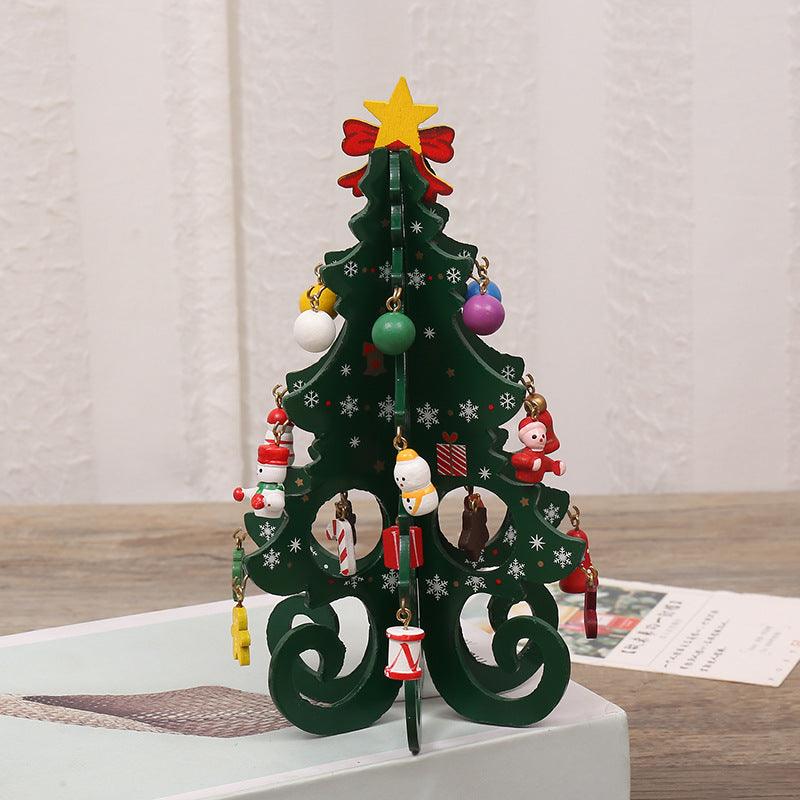 Christmas tree scene - Premium 0 from chiquetrends.com - Just $15! Shop now at chiquetrends.com