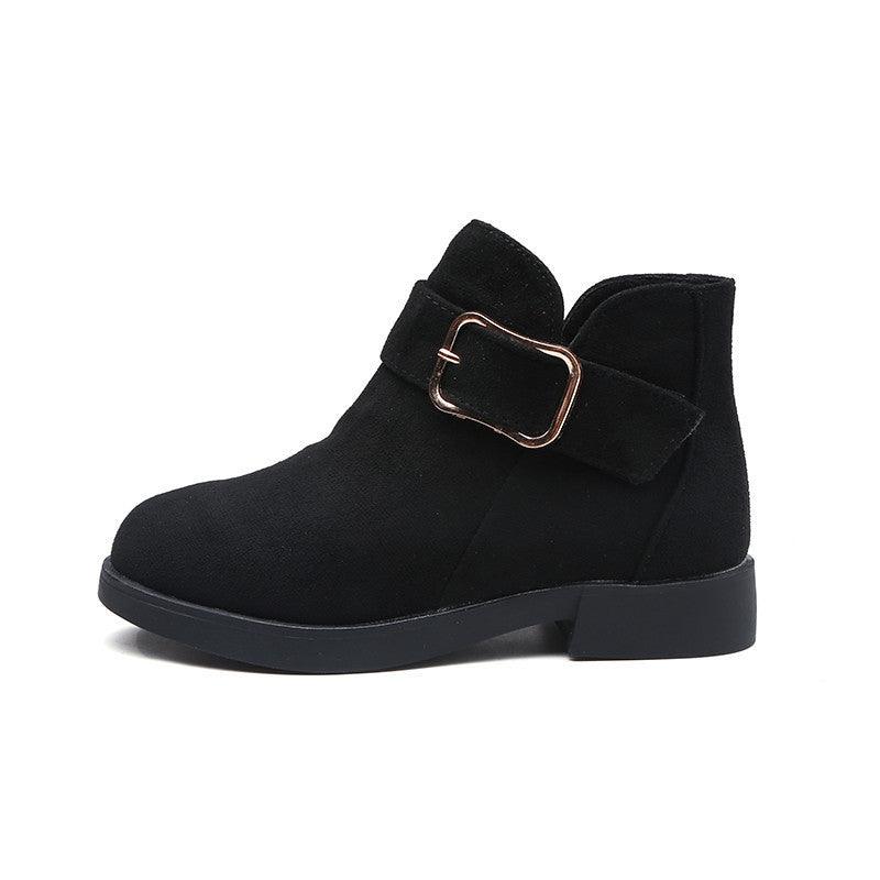 Big kids suede leather boots | - Premium Kids wear from chiquetrends.com - Just $16! Shop now at chiquetrends.com