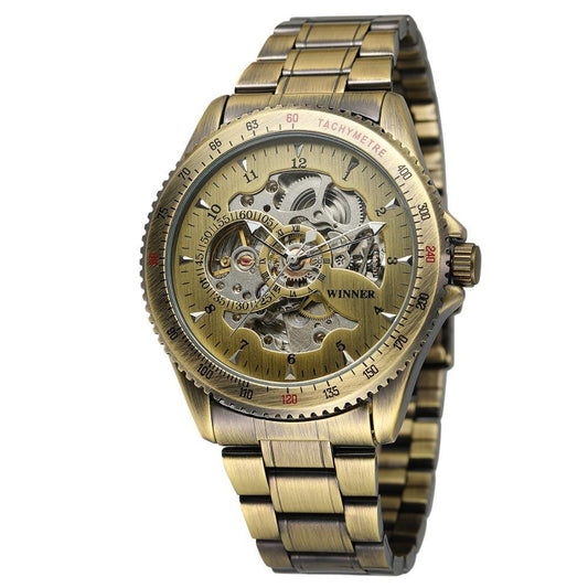 Winner Mechanical Watch with - Premium 0 from chiquetrends.com - Just $65! Shop now at chiquetrends.com