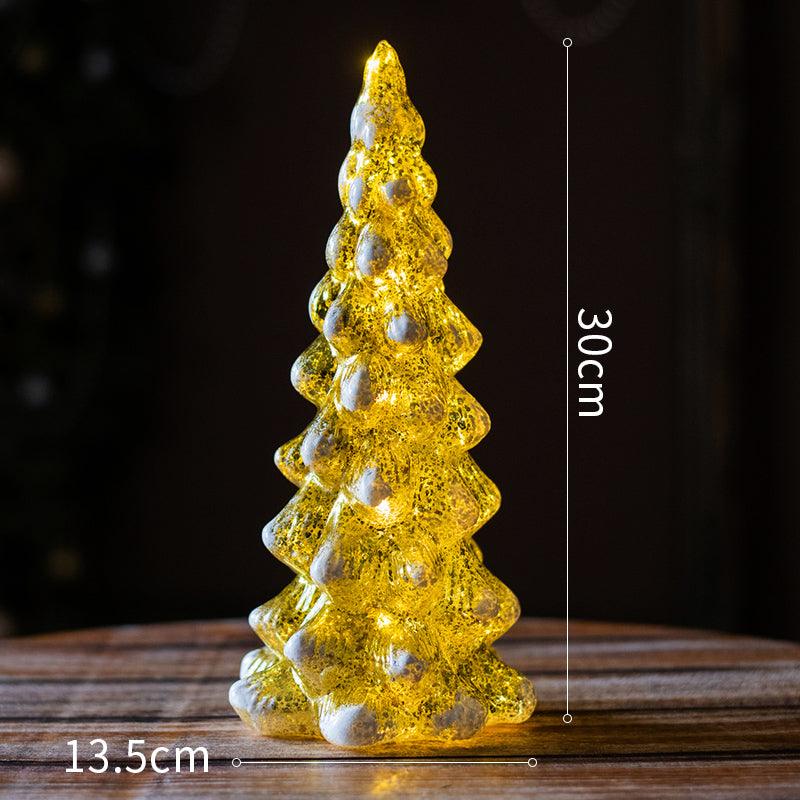 Glass Christmas Tree - Premium 0 from chiquetrends.com - Just $33! Shop now at chiquetrends.com