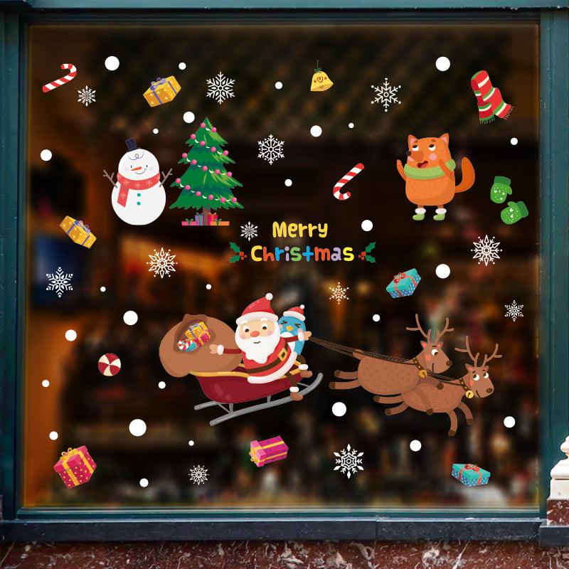 Christmas glass stickers | - Premium 0 from chiquetrends.com - Just $11! Shop now at chiquetrends.com