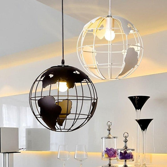 Globe Pendant Light – Earth - Premium 0 from chiquetrends.com - Just $48! Shop now at chiquetrends.com