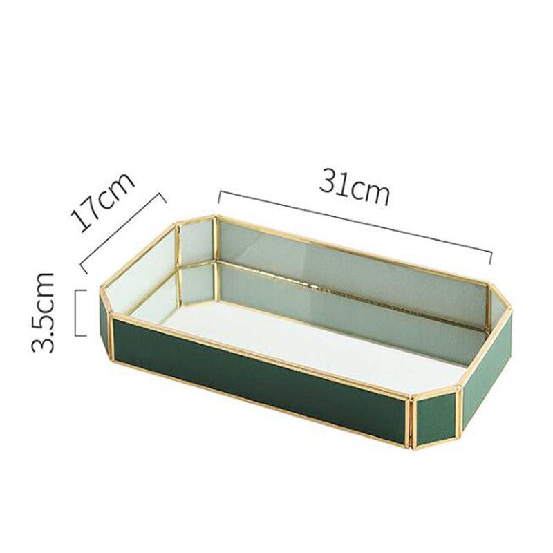 Dark green cosmetic rack - Premium 0 from chiquetrends.com - Just $21! Shop now at chiquetrends.com