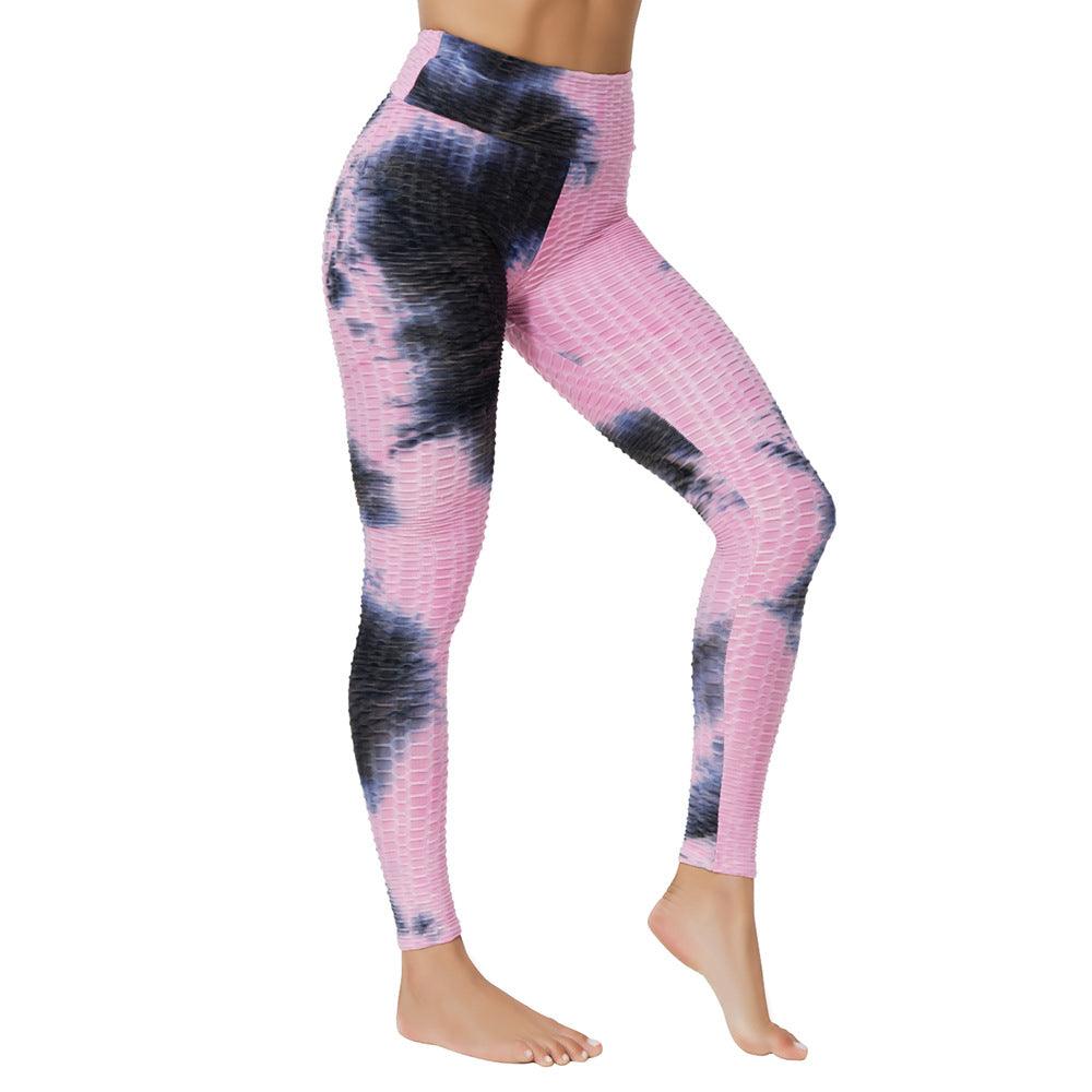 Yoga Jacquard Tie-Dye Yoga - Premium 0 from chiquetrends.com - Just $23! Shop now at chiquetrends.com