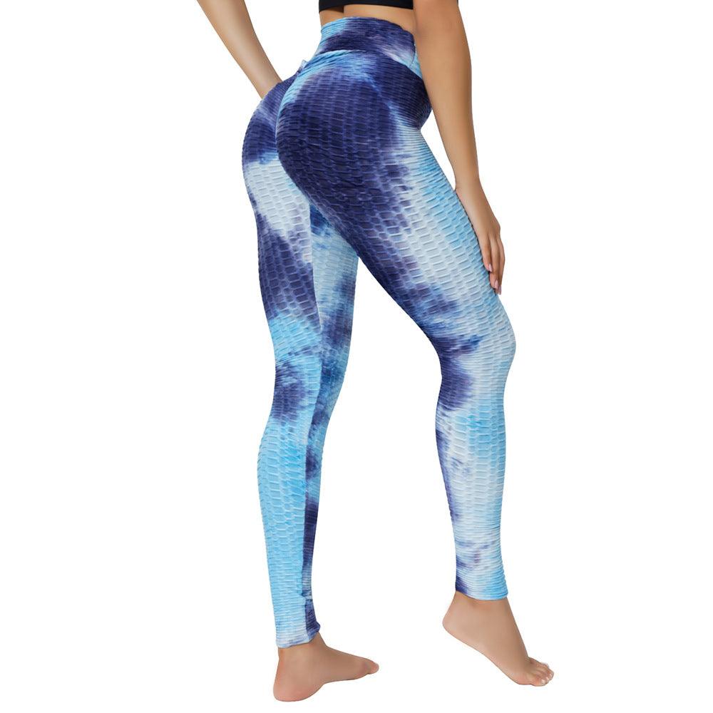 Yoga Jacquard Tie-Dye Yoga - Premium 0 from chiquetrends.com - Just $23! Shop now at chiquetrends.com